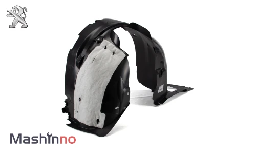 شلگیر جلو چپ پژو 2008