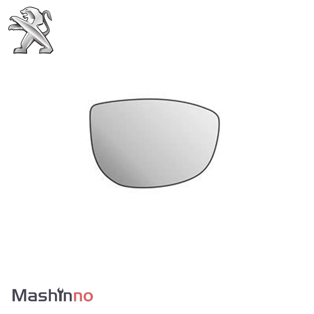 شیشه آینه راست پژو207